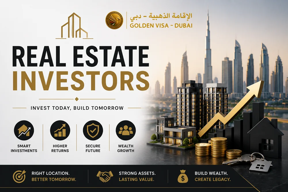 Golden Visa Dubai for Property Owners (2026 Guide) 2 Golden Visa Dubai for Real Estate Investors