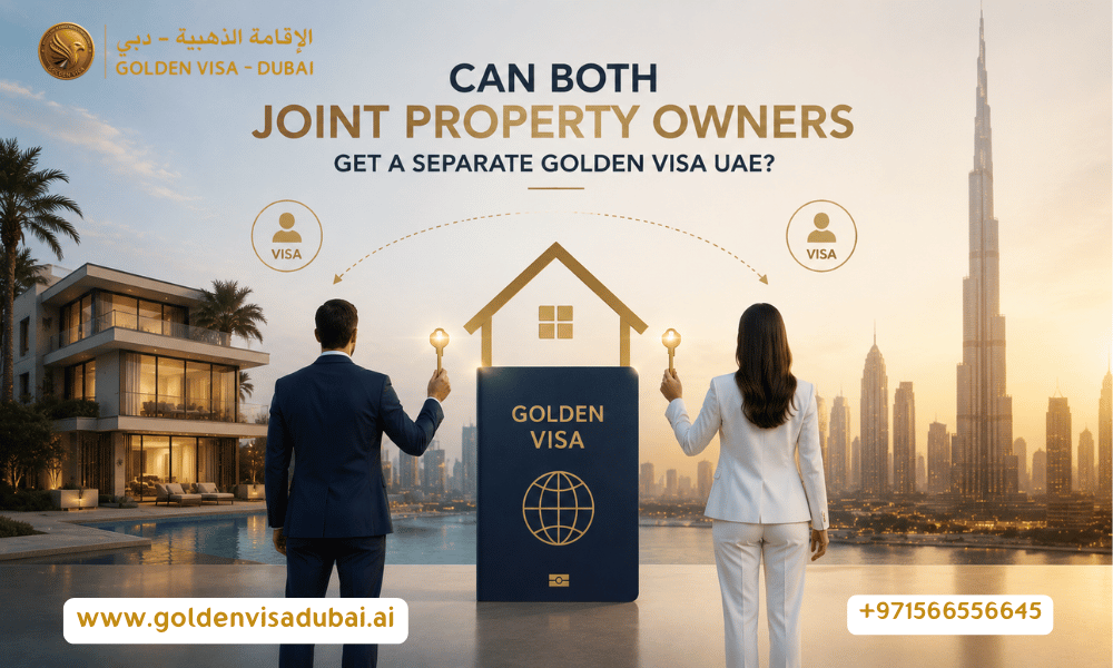 Can Both Joint Property Owners Get a Separate Golden Visa